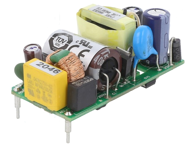Voedingseenheid: schakelende; 10W; 120÷370VDC; 85÷264VAC; OUT: 1 Voedingseenheid: schakelende; 10W; 120÷370VDC; 85÷264VAC; OUT: 1